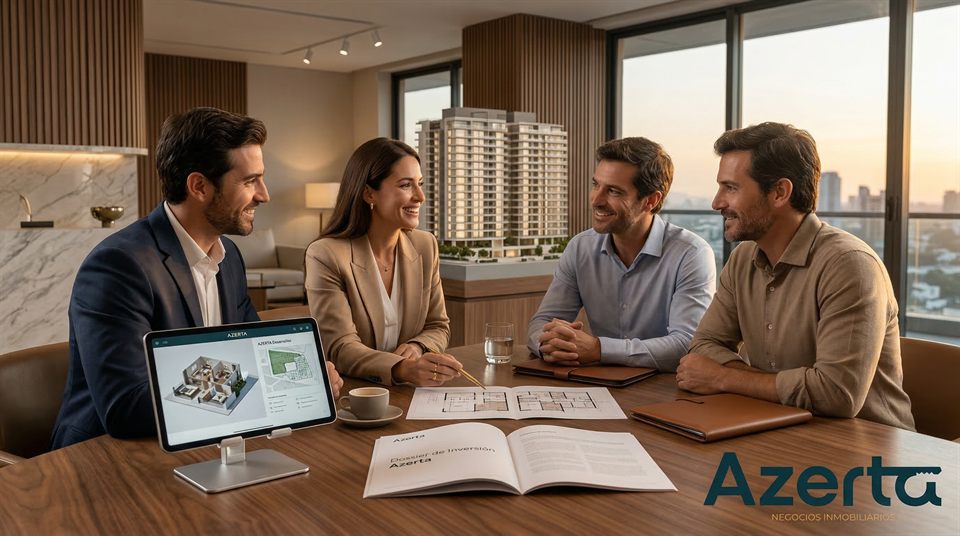 Escena editorial corporativa de Azerta